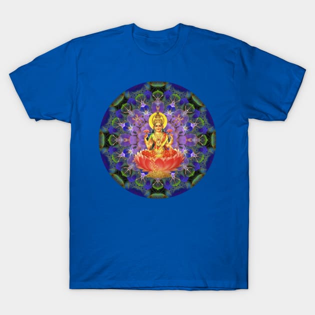 Lakshmi's Earthly Delights - Mandala Magic T-Shirt by Mandala Magic